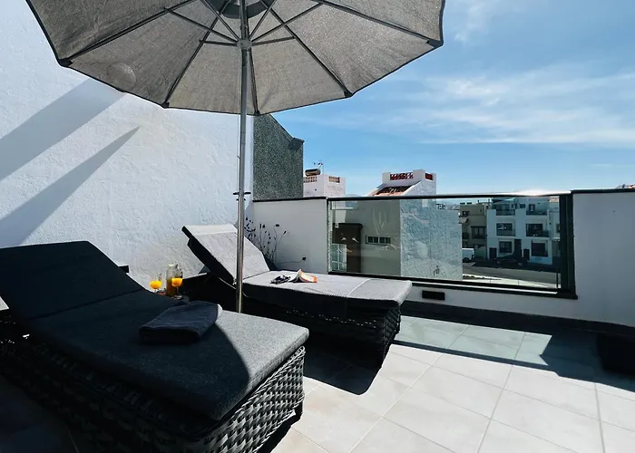 Atlantic 3 Apartment, Terrace, Solarium And * Cotillo